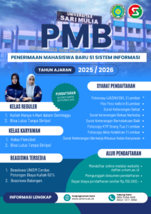 PMB SISTEM INFORMASI UNISM