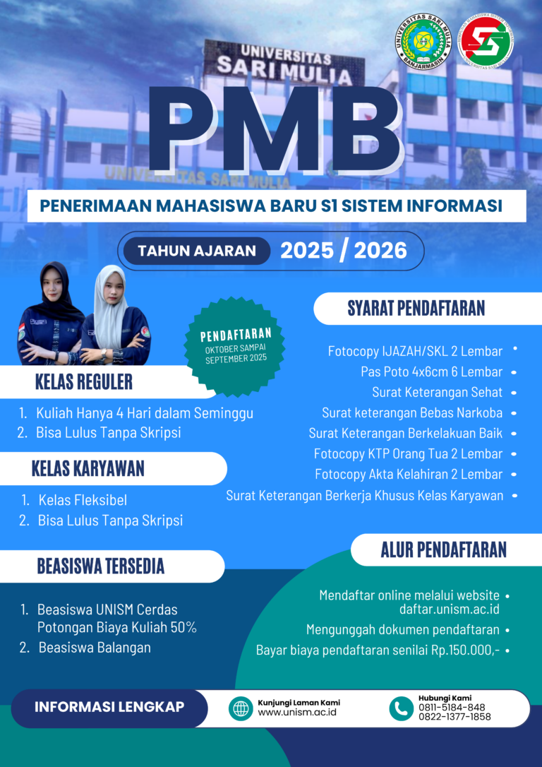 PMB SISTEM INFORMASI UNISM